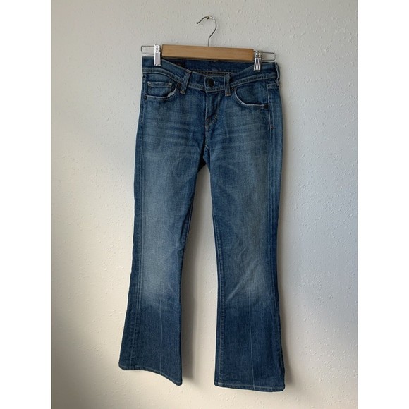 Citizens of Humanity Naomi Jeans Low Waist Flare Y2k Size 25 - Picture 1 of 6